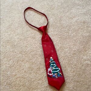 Musical Christmas Tie 8 & under.